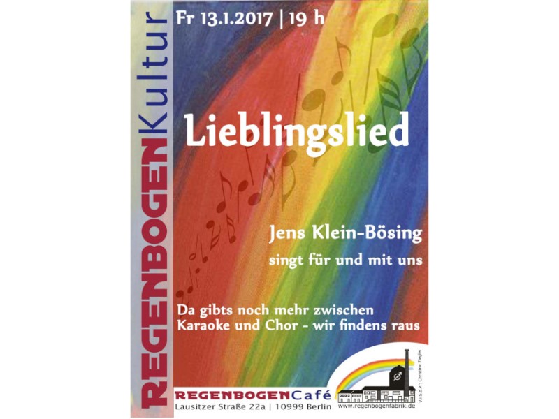 2017 | 1. Mitsingabend im RegenbogenCafé